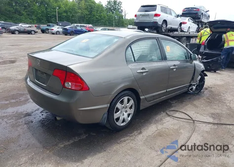 2007 Honda Civic Lx из США, поврежденный, VIN 1HGFA16527L079195